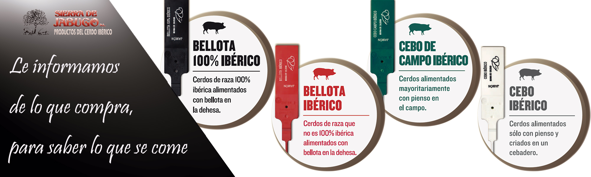 Precintos jamones ibéricos
